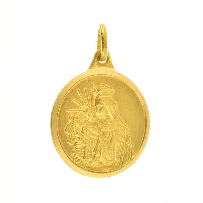 Hanger - 18 karaat Geel goud, Sieraden, Tassen en Uiterlijk, Antieke sieraden