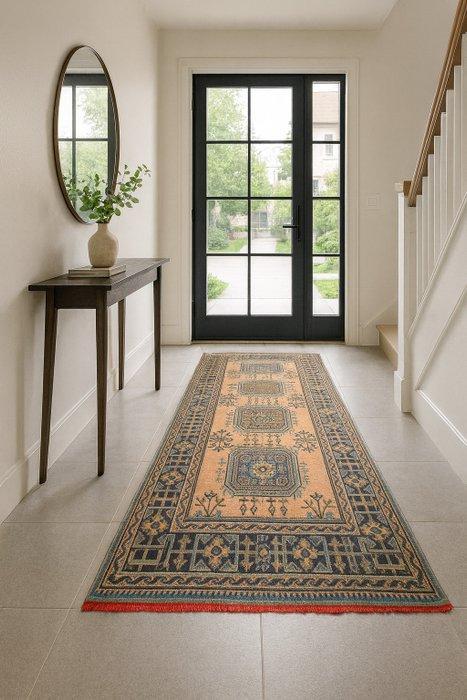 XL Vintage Kazak - Loper - 370 cm - 137 cm - met certificaat, Huis en Inrichting, Stoffering | Tapijten en Kleden
