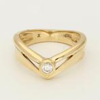 Ring - 18 karaat Geel goud, Sieraden, Tassen en Uiterlijk, Ringen, Nieuw