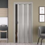 Fortesrl Luciana vouwdeur zonder glas in kleur textiel grijs, Nieuw, Vouwdeur, Ophalen of Verzenden