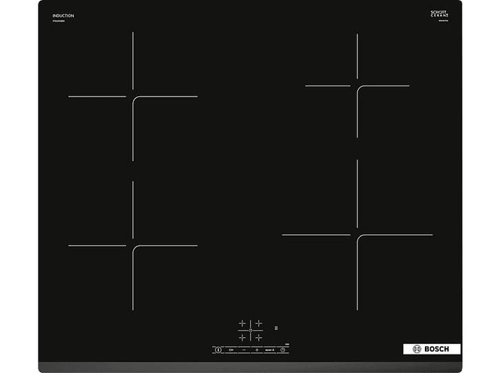 Bosch - Inductie Kookplaat - Zwart, Witgoed en Apparatuur, Kookplaten, Inductie, Nieuw, 4 kookzones, Verzenden