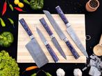 Smith - Keukenmes - Kitchen knife set - Japans blauw hout en