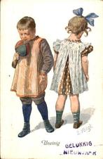 Fantasie, Familie - Gezin - Moeder - Kind - Ansichtkaart, Gelopen