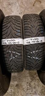 2x 155-65-13 Fulda Winter 6mm €20 Per Band 155 65 13, Auto-onderdelen, Banden en Velgen, Ophalen, Gebruikt, 155 mm, 13 inch