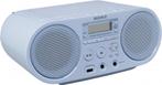 Philips ZS-PS50 Draagbare Radio/CD-Speler met USB - Wit, Verzenden, Zo goed als nieuw