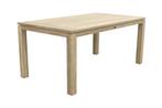 VDG Rome teak tuintafel 170 x 100 cm. - Grey, Verzenden, Nieuw, Rond, Hout