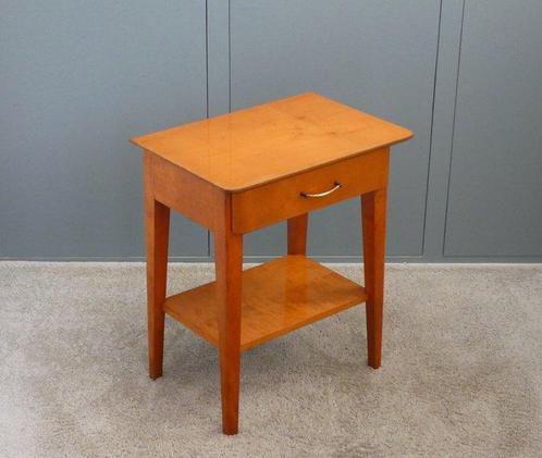 Imexcotra - Nachtkastje - Hout, Messing - vintage, Antiek en Kunst, Kunst | Designobjecten
