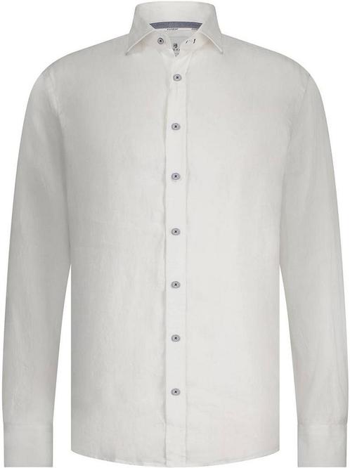 State Of Art Overhemd Linnen Wit maat XXL Heren, Kleding | Heren, Overhemden, Wit, Nieuw, Verzenden