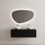 Onderkast Gliss Design Timotheus 140 CM Incl Topplaat Black, Ophalen of Verzenden, Nieuw, Bad
