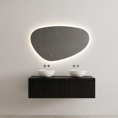 Onderkast Gliss Design Timotheus 140 CM Incl Topplaat Black, Doe-het-zelf en Verbouw, Sanitair, Bad, Nieuw, Ophalen of Verzenden