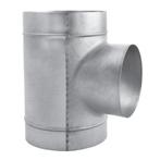 T-stuk voor spirobuis Ø 250mm met aftakking Ø 250mm, Verzenden, Nieuw