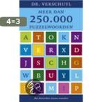 Meer Dan 250.000 Puzzelwoorden 9789021540917 Verschuyl, Verzenden, Gelezen, Verschuyl