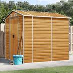 vidaXL Tuinschuur 191x215x198 cm gegalvaniseerd staal, Tuin en Terras, Tuinhuizen, Verzenden, Nieuw