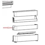Dometic flessenrek midden RMS8550, Caravans en Kamperen, Ophalen of Verzenden, Nieuw
