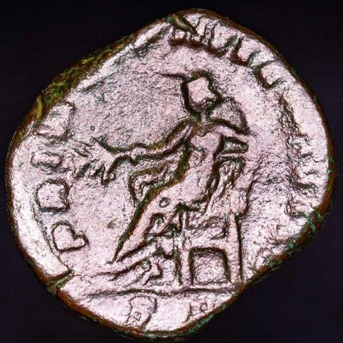 Romeinse Rijk. Hostilian (AD 251). Sestertius Rome mint, 251, Postzegels en Munten, Munten | Europa | Niet-Euromunten