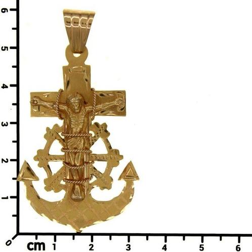 Hanger - 18 karaat Geel goud, Sieraden, Tassen en Uiterlijk, Antieke sieraden