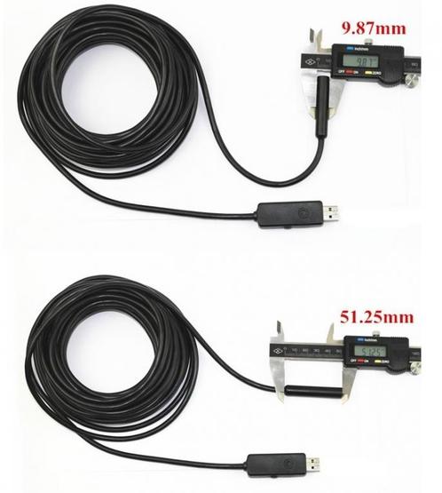 5 meter HD USB endoscoop Ø 10 mm met LED, Doe-het-zelf en Verbouw, Overige Doe-het-zelf en Verbouw, Nieuw, Ophalen of Verzenden