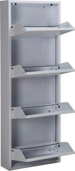 2dekans | Bizotto Schoenenkast - 4 Lades - Metaal -, Ophalen of Verzenden, Zo goed als nieuw