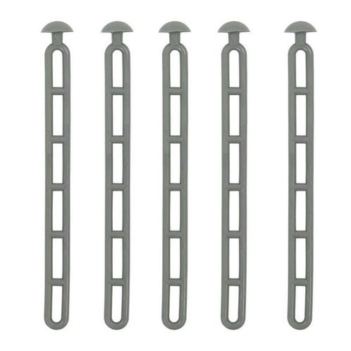 ProPlus Trapspanner met knoop - 23,5 cm - Grijs - 5 stuks, Caravans en Kamperen, Caravan accessoires, Nieuw, Ophalen of Verzenden
