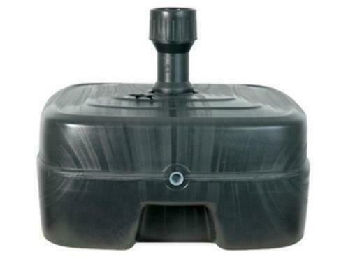 Lesli Kunststof voet vulbaar 50 ltr. Antraciet, Tuin en Terras, Parasols, Nieuw