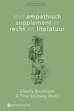 Het empathisch supplement in recht en literatuur / Kritische, Boeken, Verzenden, Zo goed als nieuw