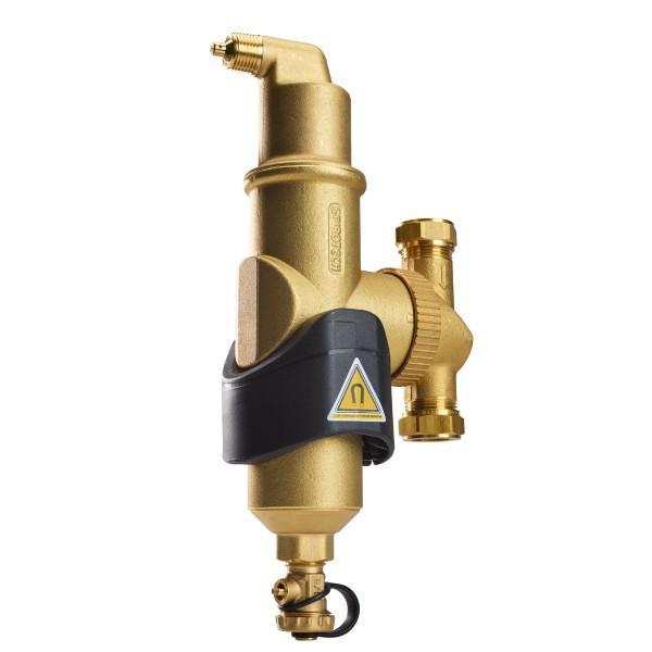 Spirotech Spirocombi MB3 lucht- en vuilafscheider 22mm knel, Doe-het-zelf en Verbouw, Verwarming en Radiatoren, Verzenden