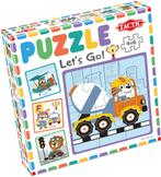 My First Puzzle - Lets Go! (4x6 stukjes) | Tactic - Puzzels, Kinderen en Baby's, Speelgoed | Kinderpuzzels, Nieuw, Verzenden