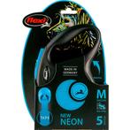 Flexi Rollijn New Neon Tape 5 mtr tot 25 kg Blauw, Nieuw, Verzenden