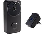 Foresta ring deurbel met Camera – Black edition – Wifi –, Verzenden, Zo goed als nieuw