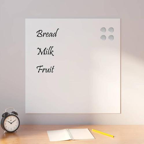 Wandmagneetbord 60x60 wit - Retourdeal - 35% Korting!, Huis en Inrichting, Woonaccessoires | Memoborden, Nieuw, Magneetbord, Ophalen of Verzenden