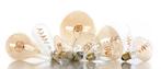 Bailey Spiraled Estelle C35 LED Filament Kaars E14 2.2W Goud, Verzenden, Nieuw, Overige typen
