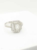 Cocktailring - 18 karaat Witgoud Diamant (Natuurlijk) -, Sieraden, Tassen en Uiterlijk, Antieke sieraden