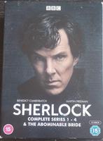 Sherlock 1-4 + Abominable bride (10 disc)   Gratis verzenden, Verzenden, Zo goed als nieuw, Vanaf 12 jaar, Boxset