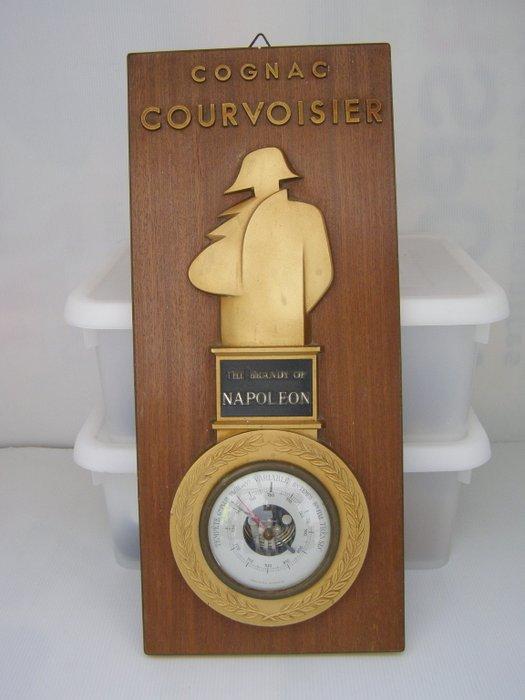 Barometer - Hout, Glas, Messing - Napoléon publieke, Antiek en Kunst, Curiosa en Brocante