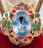 Zonder minimumprijs - Ring - 9 kt. Roségoud, Zilver, Nieuw