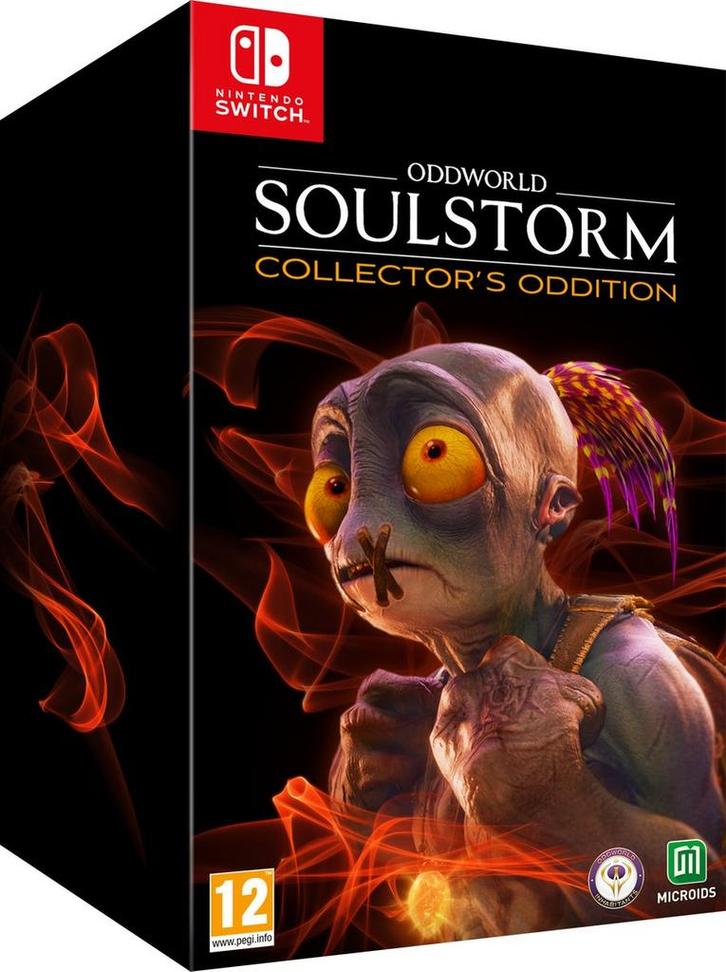 Oddworld Soulstorm Collectors oddition / Switch, Spelcomputers en Games, Games | Nintendo Switch, Nieuw, Verzenden