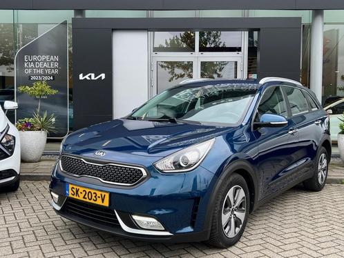 Zakelijke Lease |  Kia Niro 1.6 GDi Hybrid DynamicLine, Auto's, Kia, Lease, Zwart, Automaat, SUV of Terreinwagen, Overige kleuren