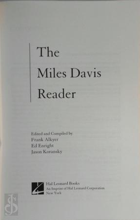The Miles Davis Reader, Boeken, Taal | Overige Talen, Verzenden