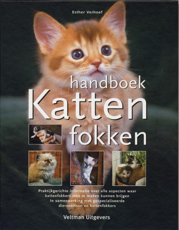 Handboek katten fokken 9789059205451 Esther Verhoef, Boeken, Hobby en Vrije tijd, Zo goed als nieuw, Verzenden