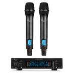 Retourdeal - Power Dynamics PD220 UHF microfoonsysteem met 2, Verzenden, Zo goed als nieuw