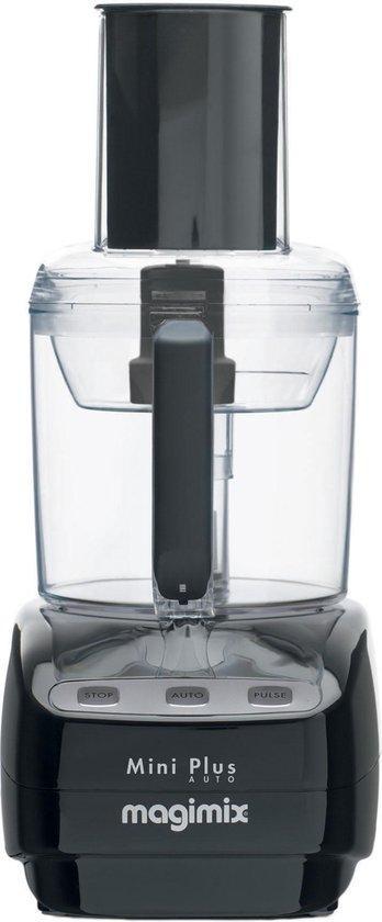 2dekans | Magimix Le Mini Plus - Foodprocessor - Zwart, Witgoed en Apparatuur, Keukenmixers, Zo goed als nieuw, Ophalen of Verzenden