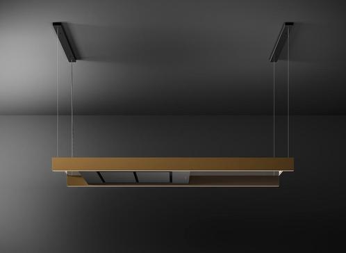 Falmec LIGHT120BR eiland afzuigkap - 120 cm breed - brons, Witgoed en Apparatuur, Afzuigkappen, Vrijstaand, Eilandschouwkap, Nieuw