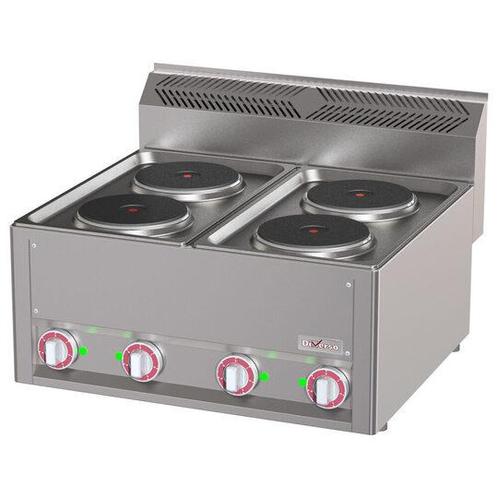 Elektrisch kookfornuis 4 platen, -top- | Diamond | WR-E4PT-1, Zakelijke goederen, Horeca | Overige, Verzenden