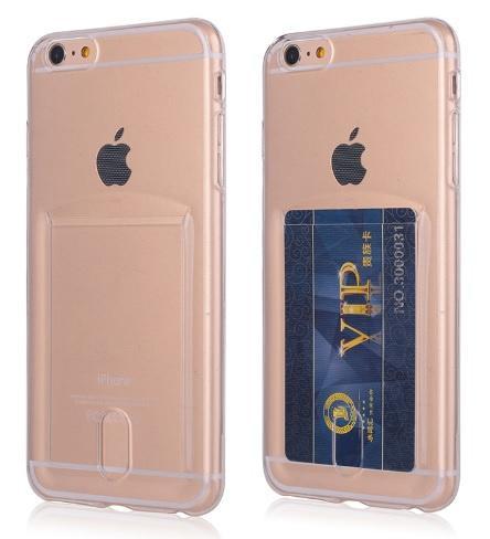 iPhone 6 / 6S TPU Hoesje Met Card Slot - Pasjesvakje, Telecommunicatie, Mobiele telefoons | Hoesjes en Frontjes | Apple iPhone