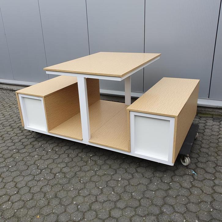 Hubbers EXCLUSIEF DESIGN schoolmeubilair / schoolbank licht, Diversen, Schoolbenodigdheden, Ophalen of Verzenden