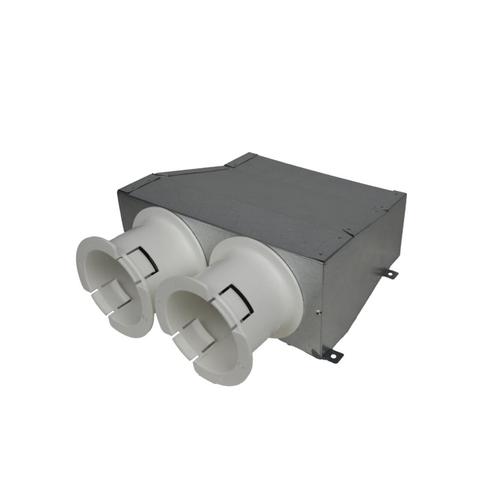 Verloop Click Fix 2xø90 - 70x170mm, Doe-het-zelf en Verbouw, Ventilatie en Afzuiging, Nieuw, Verzenden