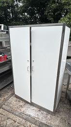 RVS kast met Trespa - zeer degelijk 130x60x180 bxdxh, Zakelijke goederen, Horeca | Meubilair en Inrichting, Ophalen of Verzenden