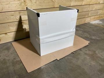 Veiling - Detremmerie onderkast 2-lades 60x59cm Rocco mat wi beschikbaar voor biedingen