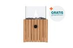 Cosiscoop Timber teak - gaslantaarn met gaspatroon -, Verzenden, Nieuw