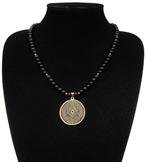 Obsidiaan - Collier Franc Maçon - Oog van God - Zoektocht, Antiek en Kunst